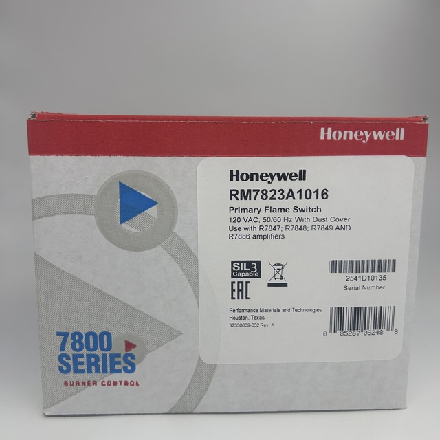 RM7823A1016 Honeywell Burner Controller 110VAC 50/60HZ in Stock