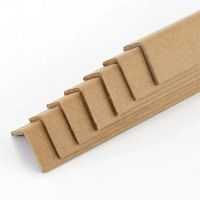 Protection d'angle en carton pour emballage d'exportation, protection des bords de carton, réduction des dommages de fret, impression couleur