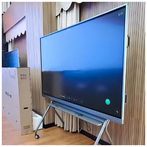 55 65 75 85 110-Inch High Quality Interactive Android Smart Screen LCD Android Interactive <b>Whiteboard</b> Type for School Use - Product Image 1