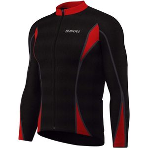 Deokra Ensemble maillot et cuissard de cyclisme pour homme, thermique Super Roubaix, respirant, anti-transpiration, séchage rapide, coupe-vent - Product Image 3