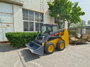 Ban Skid Steer Loader Buatan Cina 2024, Mini Skid Steer untuk Dijual, Mini Skid Steer Loader Efisiensi Tinggi, Minicargador - Product Image 6