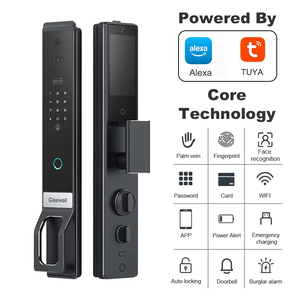 Serratura Intelligente Tuya WiFi con Riconoscimento RFID, Impronta Digitale e Vene Palmari, Videocitofono Compatibile con Alexa - Product Image 6