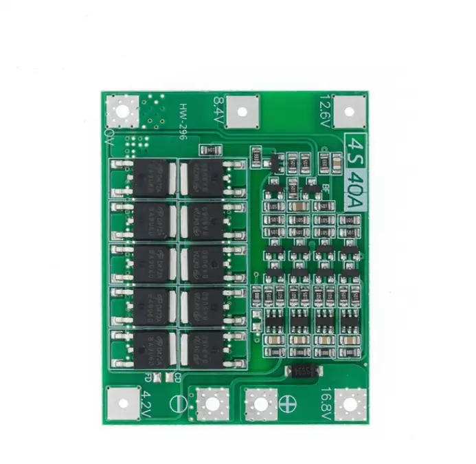 4S 40A Li-Ion Batteria Al Litio 18650 Caricabatterie PCB BMS Bordo di Protezione con Equilibrio Per Motore del Trapano 14.8V 16.8V Lipo Cellulare Modulo