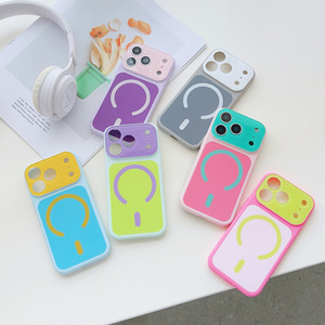 Guo Binfen is suitable for iPhone 12 <b>phone</b> cases, popular 17 series <b>phone</b> cases, simple and trendy 15 Pro shockproof <b>phone</b> cases - Product Image 2