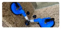 Ventouse manuelle en alliage d'aluminium à angle réglable RUILI pour verre, carrelage et céramique, bleue, 150 mm, modèle 8858E-5, outils d'assemblage