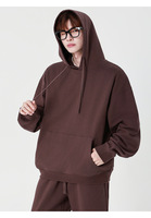 Custom Print Borduurlogo Oversized Casual Pullover Heren Hoodies Effen Zwaar Gewicht Franse Badstof Blanco Hoodies Unisex