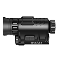 1X-4X NVG20 Monokuler Helm Penglihatan Malam Digital dengan Resolusi 2560x1440 dan Deteksi 400m untuk Berburu di Luar Ruangan