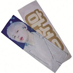 High Quality Customized Towel Double Side Printing Suede Cheering Kpop Concert Slogan <b>Banner</b> - Product Image 2
