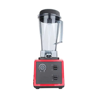 Mélangeur commercial industriel à grande vitesse Machine à casser les fruits glacés 1200 avec 2 tasses 2 en 1 mélangeur Silver Crest