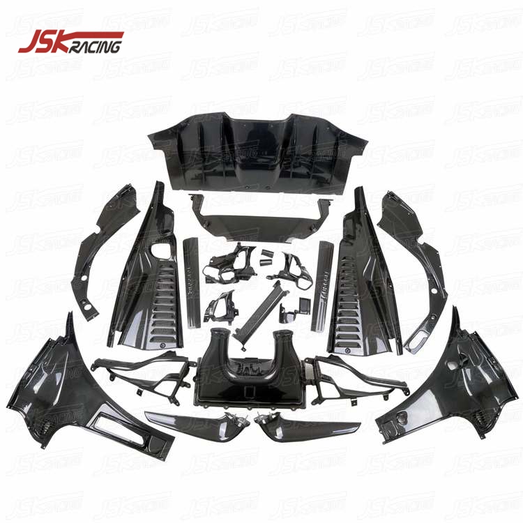 Детали для изделий из углеродного волокна JSKRACING (22 шт.), комплект кузова для 2011-2013 FERRARI 458 ITALIA