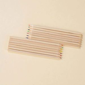HB Standard Student Pencils Cheap Wholesale Raw Wood Color <b>Pen</b> for Children's School Supplies Writing and <b>Erasing</b> Use - Product Image 4