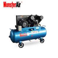 Compresseur d'air mini 4KW à faible bruit pour atelier automobile, entraînement par courroie - Meilleure vente