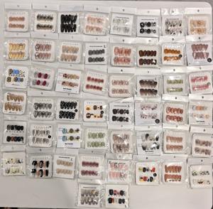 Uñas Postizas Hechas a Mano, Surtidas, <span class=keywords><strong>de</strong></span> Fábrica, con Descuento, Diseño Colorido, para Aplicación con Presión - Product Image 5