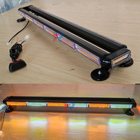 37 Zoll 95 cm COB Notdach-Blitz lampe 4 Seiten Warn gefahr Blinkende Verkehrs sicherheits leuchte für Schneepflug-Licht leisten