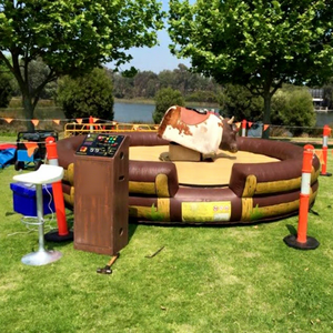 Juegos de toros mecánicos eléctricos, toro mecánico inflable comercial en venta - Product Image 1
