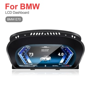หน้าปัดดิจิตอล Navihua สำหรับรถยนต์ จอ LCD แสดงความเร็ว มาตรวัดความเร็ว แดชบอร์ด ห้องนักบินเสมือนจริง สำหรับ BMW X5 E70 ปี 2006-2013 - Product Image 2