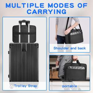 Free sample Manufacturer Custom Biocare EVA <b>Medical</b> 3-channel ECG Machine Carrying <b>Bag</b> Heart Diagnostic Printer Case - Product Image 3