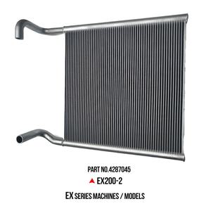 Refroidisseur d'huile hydraulique 4287045 pour excavatrice Hitachi EX200-2, radiateur en aluminium durable, système de refroidissement hydraulique efficace - Product Image 1