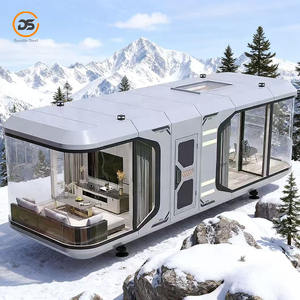 ऊर्जा कुशल लुभावनी इस्पात अंतरिक्ष कैप्सूल कंटेनर घर स्मार्ट डिजाइन आईएसओ प्रमाणित चीन कारखाने प्रीमियम के लिए प्रत्यक्ष - Product Image 4