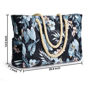 Whosale Large Capacity Handbag Beach Bags Custom <b>Women</b> Design Purses for Ladies - Product Image 2