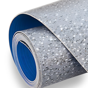 พื้นไวนิล <span class=keywords><strong>Gerflor</strong></span> รุ่นโมเดิร์น PVC กันน้ำ กันเสียง ติดตั้งง่าย สีแดงกุหลาบ ลายโลหะ จัดส่งฟรี รับประกัน 5 ปี - Product Image 2
