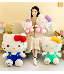 Peluche Super Morbido Hello Kitty di Varie Misure, Nuovo e Adorabile, per Macchine Artiglio, Regalo di Compleanno per Coppie, Vendita Calda all'Ingrosso - Product Image 1
