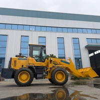 Chargeuse sur pneus diesel NMDE haute performance 3 tonnes 92KW avec godet de 1,7 m pour sable/pierre, entretien facile, export direct usine, la meilleure