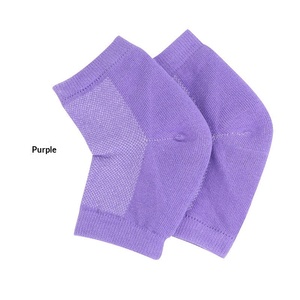Gel Heel Anti-crack Socks Mesh Breathable Cotton Sock Cover Heel protection Half Silicone Heel Cover - Product Image 6