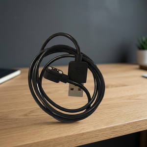 Câble magnétique en cuivre à broches Pogo angulaires pour la charge et les connexions de câbles, durable et facile à utiliser, classé IP67 - Product Image 1