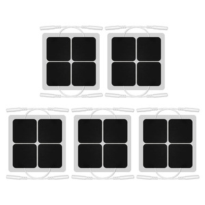 Électrodes adhésives 40x40mm, type fileté, fils d'électrodes thérapeutiques pour la thérapie de massage corporel, 20 pièces par paquet - Product Image 2