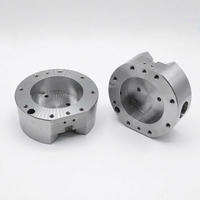 Boîtier de bride en aluminium usiné CNC sur mesure, usinage CNC de haute précision, pièces mécaniques industrielles à bride, fabriqué en usine certifiée ISO9001