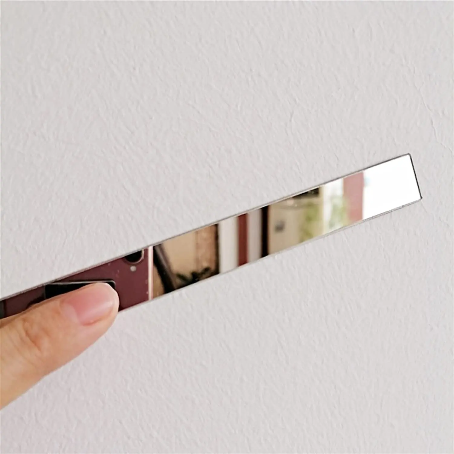Decor Wall Molding Trim Border Sticker Self-Adhesive Stainless Steel Decorative Strips for Bedroom and Living Room Frame