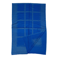 Écharpe longue à carreaux pour femme, anti-bactérienne, respirante, durable, légère, séchage rapide, toutes saisons