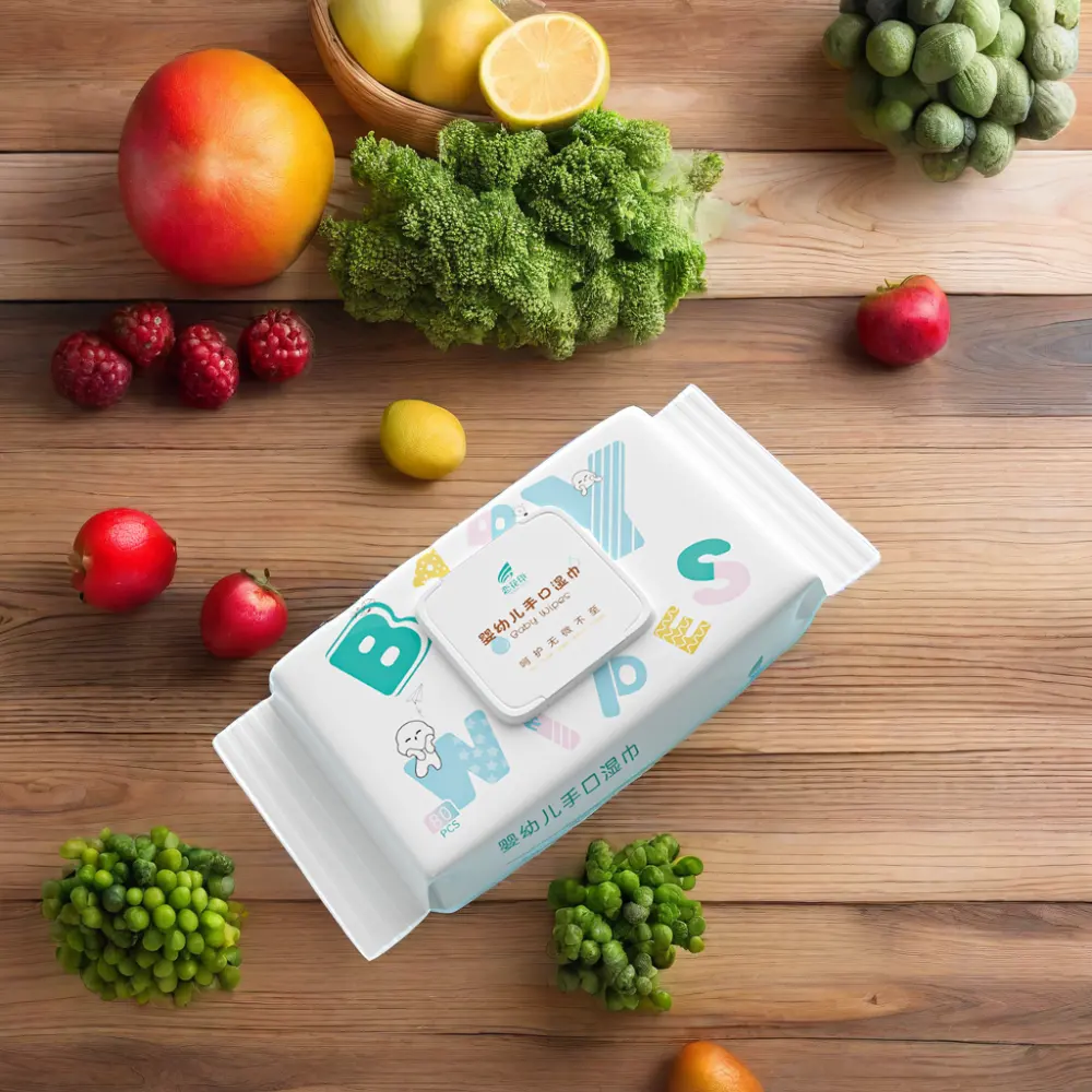 New Arrival Organic Baby Cleansing Wipes Pure Water Wet Wipes For Effective Baby Cleaning
