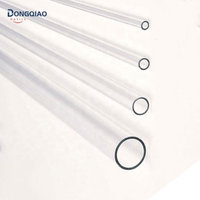 Tubes en verre de quartz pur à 99,99 % usinés sur mesure, lentilles asphériques, applications optiques aérospatiales, OEM disponible, antireflet