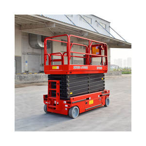 Plataforma elevadora de tijera Ever Star de 14 m de altura, capacidad de 230 kg a 450 kg, accionamiento eléctrico para instalación de paneles solares - Product Image 1