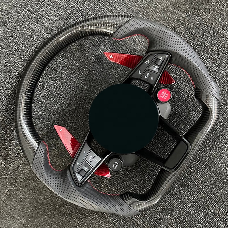 Carbon Fiber Steering Wheel - Universal Custom Racing Sports Car Upgrade | Innovagear Tech