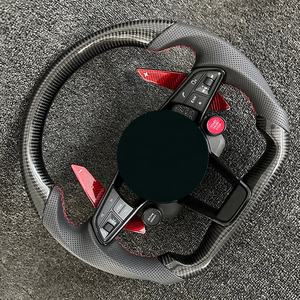 อะไหล่รถแข่ง ปลอกหุ้ม<span class=keywords><strong>พวงมาลัย</strong></span>รถยนต์ ปลอก<span class=keywords><strong>พวงมาลัย</strong></span>คาร์บอนไฟเบอร์ ตัวล็อคพวงมาลัยสำหรับรถยนต์ออดี้ เอ4 - Product Image 5