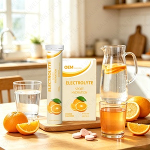 Wholesale OEM Private Label Fruit Flavor Sugar Free Effervescent Hydration Electrolytes <b>Tablet</b> Energy Supplements Drink - Product Image 5