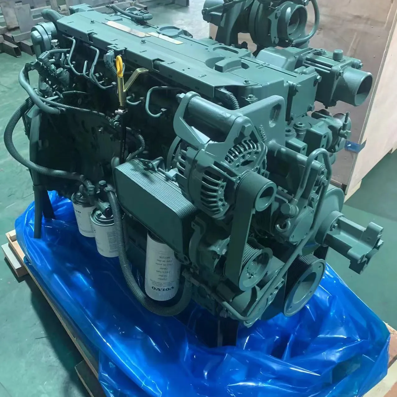 Motor novo genuíno EC290 EC290B DEUTZ D7D D7E para escavadeira