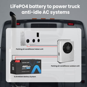 الاتحاد الأوروبي الولايات المتحدة مخزون المعسكر 12V 460Ah 560AH حزمة بطارية ليثيوم أيون Lifepo4 تخزين الطاقة الشمسية ل RV بيوت متنقلة 230ah 560AH - Product Image 4