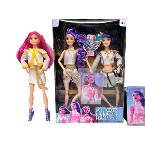 Demon Hunter Boy Band figur aksi 11.5 inci 11 sambungan Model koleksi Saia ABBy Mystery Jinu Romane dengan kartu dan kamera - Product Image 1