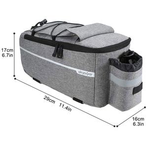 Sac de coffre de vélo isotherme isolé en usine <span class=keywords><strong>vtt</strong></span> cyclisme <span class=keywords><strong>vtt</strong></span> <span class=keywords><strong>porte</strong></span>-bagages arrière stockage siège arrière <span class=keywords><strong>porte</strong></span>-bagages <span class=keywords><strong>sacoche</strong></span> sac de vélo - Product Image 4