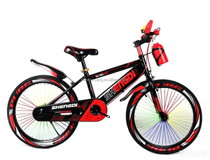 Vélo de montagne pour enfant à cadre en acier à haute teneur en carbone de 20 pouces, vélo à une vitesse pour bébé, prix d'usine pas cher - Product Image 3