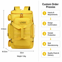 Sac de sport léger et imperméable pour la randonnée, sac de voyage tactique OEM, sac à dos pour ordinateur portable, sac de sport personnalisé imprimé, sac à dos de sport de plein air
