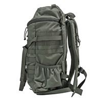Sac à dos tactique robuste à cadre externe en Cordura 500D, fermeture éclair YKK, système Molle, nylon imperméable, réglable, 36-56L, pour randonnée en extérieur