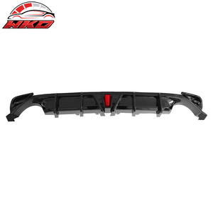 Difusor Trasero con Luz LED para Toyota Camry 2018-2024 LE XLE - Negro Brillante, Kit de Carrocería de Alta Calidad - Product Image 5