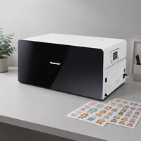 Imprimante UV DTF intelligente Dx7 A3 avec tête d'impression DX7, machine d'impression de stickers en cristal de bureau rouleau à rouleau