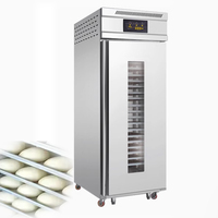 Máquina de fermentación industrial comercial, retardador de masa refrigerado, prueba de fermentación temporizada en panadería para harinas