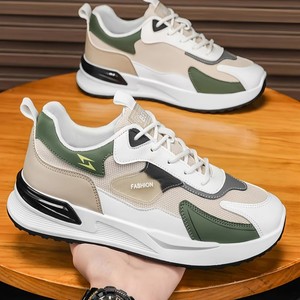 Chaussures en toile pour hommes <span class=keywords><strong>Old</strong></span> Dad, style coréen, chaussures tendance pour hommes, chaussures polyvalentes de sport et décontractées, chaussures à plateforme - Product Image 3